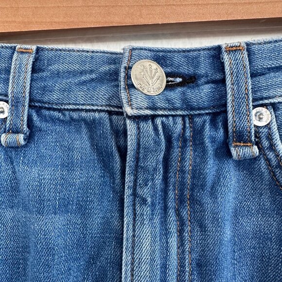 Rag & Bone High Rise Denim Skirt - Picture 2 of 10